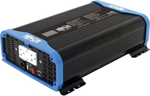 Tripp Lite Power Inverter / Charger, Auto Transfer Switching, 2000W, 12VDC, 120V, Hardwired, for RVs, Trucks, Fleet Vehicles & Emergency Vehicles (APS2012) in Saudi Arabia
