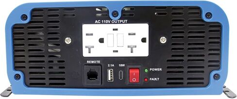 Tripp Lite Power Inverter / Charger, Auto Transfer Switching, 2000W, 12VDC, 120V, Hardwired, for RVs, Trucks, Fleet Vehicles & Emergency Vehicles (APS2012) in Saudi Arabia