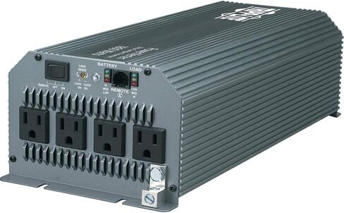Tripp Lite Power Inverter / Charger, Auto Transfer Switching, 2000W, 12VDC, 120V, Hardwired, for RVs, Trucks, Fleet Vehicles & Emergency Vehicles (APS2012) in Saudi Arabia