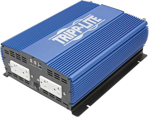 Tripp Lite Power Inverter / Charger, Auto Transfer Switching, 2000W, 12VDC, 120V, Hardwired, for RVs, Trucks, Fleet Vehicles & Emergency Vehicles (APS2012) in Saudi Arabia