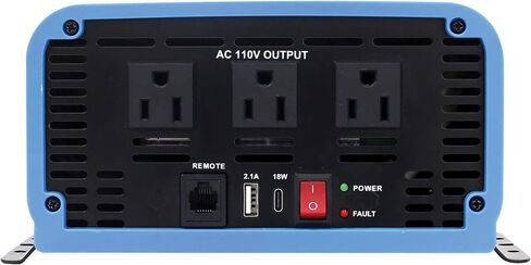 Tripp Lite Power Inverter / Charger, Auto Transfer Switching, 2000W, 12VDC, 120V, Hardwired, for RVs, Trucks, Fleet Vehicles & Emergency Vehicles (APS2012) in Saudi Arabia