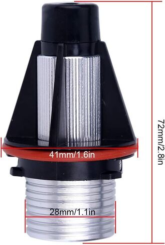 2Pcs 5W White LED Angel Eyes Halo Ring Marker lights Bulb Error Free Compatible with BMW 5 6 7 Series E39 E60 E63 E64 E65 E66 E83 M5 X3 X5 E53 in Saudi Arabia