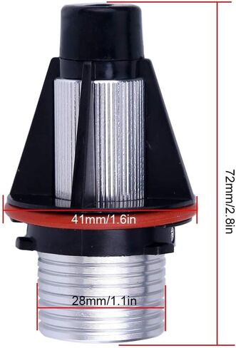 2Pcs 5W White LED Angel Eyes Halo Ring Marker lights Bulb Error Free Compatible with BMW 5 6 7 Series E39 E60 E63 E64 E65 E66 E83 M5 X3 X5 E53 in Saudi Arabia