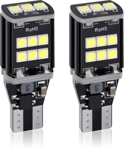 IHOTDER 2PCS Super Bright LED Reverse Lights,T15 LED Bulb for Brake Light Bulb/Turn Signal Bulb/Tail Light Bulb,Universal 360° Illumination LED Light Bulbs Fits Car Truck SUV in Saudi Arabia