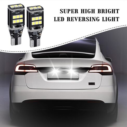 IHOTDER 2PCS Super Bright LED Reverse Lights,T15 LED Bulb for Brake Light Bulb/Turn Signal Bulb/Tail Light Bulb,Universal 360° Illumination LED Light Bulbs Fits Car Truck SUV in Saudi Arabia
