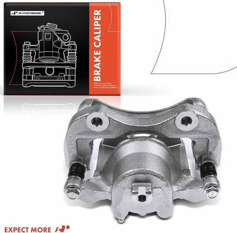 A-Premium Disc Brake Caliper Assembly with Bracket Compatible with Select Nissan Models - Cube 2009-2014, Tiida 2012-2016, Versa 2007-2012, L4 1.8L - Front Right Passenger Side in Saudi Arabia