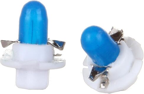 cciyu 10 Pack Blue T5 B8.4D Tri-cell 5050 1SMD LED Car Dashboard Dash GaugeSide Indicator Light Lamps in Saudi Arabia