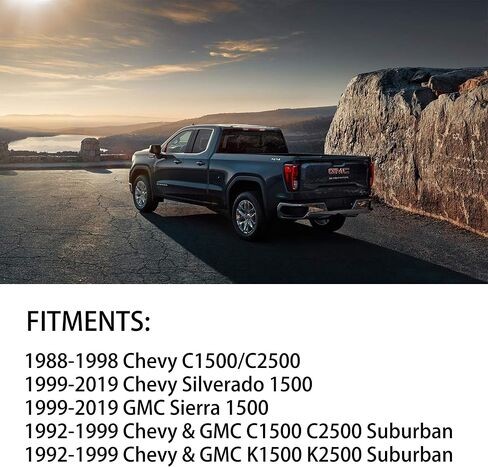 تعليق خلفي 2 بوصة تكبل خفض يناسب 1988-1998 تشيفي جي إم سي C1500/C2500 1988-2018 سيلفرادو جي إم سي سييرا 1500 يستبدل 410520 in Saudi Arabia