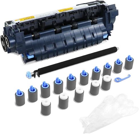 F2G76A (E6B67-67901، F2G76-67901) مجموعة صيانة المصهر المتوافقة مع Laserjet M604 / M605 / M606 (110V)، تتضمن قطعة واحدة من المصهر RM2-6308، حزمة واحدة من بكرة النقل وصينية 2-6 بكرات، واقية in Kuwait