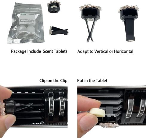 مشابك تنفيس معطر هواء السيارة من بلينغ، قطعتان من مشابك تزيين السيارة برأس الفهد الذهبي، موزع روائح السيارة، ملحقات السيارة أوريس in Kuwait