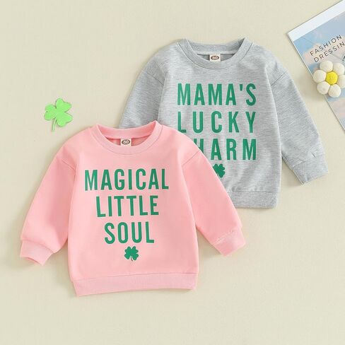 Socutebabe Toddler Girl Valentines Outfit Kiss Me Shirts Crewneck Sweatshirt Pullover Tops Infant Baby Spring Clothes in Saudi Arabia