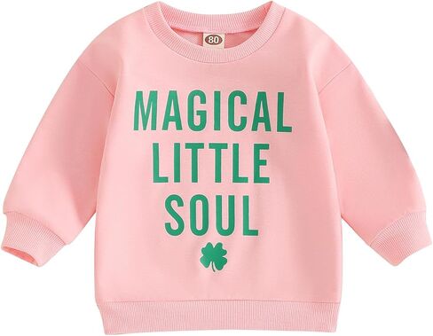 Socutebabe Toddler Girl Valentines Outfit Kiss Me Shirts Crewneck Sweatshirt Pullover Tops Infant Baby Spring Clothes in Saudi Arabia