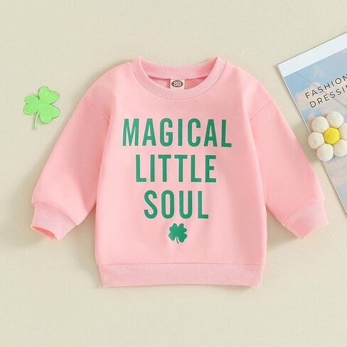 Socutebabe Toddler Girl Valentines Outfit Kiss Me Shirts Crewneck Sweatshirt Pullover Tops Infant Baby Spring Clothes in Saudi Arabia