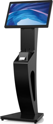 Sleek Floor Stand Kiosk for Monitors – CTA Sleek Floor Stand with Printer Slot for Monitors and Other Displays (ADD-LDSLEEK) in Saudi Arabia