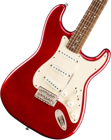 جيتار كهربائي Squier Classic Vibe 60s Stratocaster، مع ضمان لمدة عامين، Candy Apple Red، لوحة أصابع الغار in Saudi Arabia