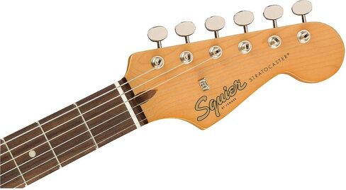 جيتار كهربائي Squier Classic Vibe 60s Stratocaster، مع ضمان لمدة عامين، Candy Apple Red، لوحة أصابع الغار in Saudi Arabia