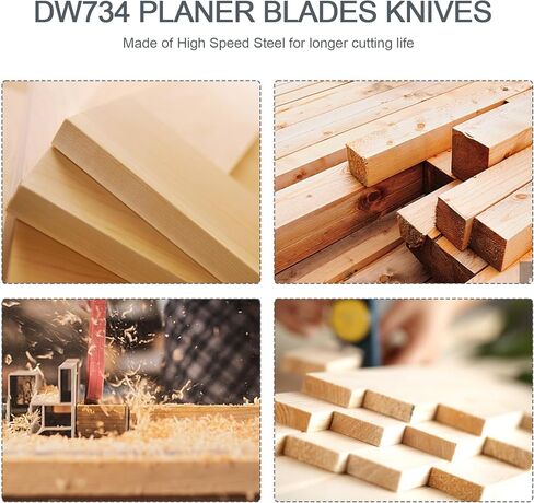 شفرات تخطيط Thaekuns مقاس 12-1/2 بوصة لجهاز DeWalt DW734 DW7342 - مجموعة من 3 in Kuwait