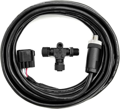 Uritue 000-0120-37 Engine Interface Cable with T Connector Connects to NMEA 2000 Network Replace for Yamaha Fit for 2006-2023 Yamaha Outboard Engine 3004.6865 (4.5m/15ft) in Saudi Arabia