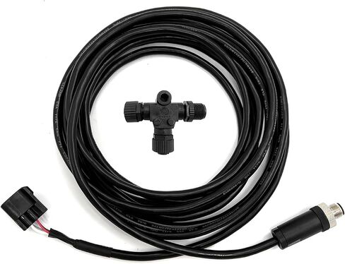Uritue 000-0120-37 Engine Interface Cable with T Connector Connects to NMEA 2000 Network Replace for Yamaha Fit for 2006-2023 Yamaha Outboard Engine 3004.6865 (4.5m/15ft) in Saudi Arabia