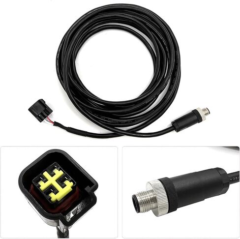 Uritue 000-0120-37 Engine Interface Cable with T Connector Connects to NMEA 2000 Network Replace for Yamaha Fit for 2006-2023 Yamaha Outboard Engine 3004.6865 (4.5m/15ft) in Saudi Arabia