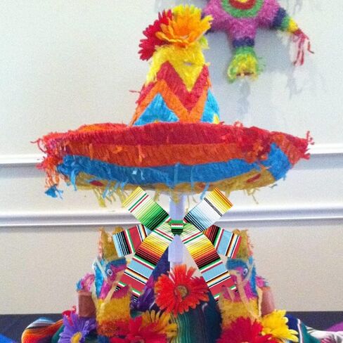 ALIBBON 4 لفات 20 ياردة 1 بوصة شريط Cinco de Mayo Ribbon Fiesta Ribbon المكسيكي Serape Ribbon لديكور الحفلات اليدوية اليدوية، شريط مكسيكي ملون من Grosgrain لتغليف الهدايا، مستلزمات صناعة الأقواس in Saudi Arabia