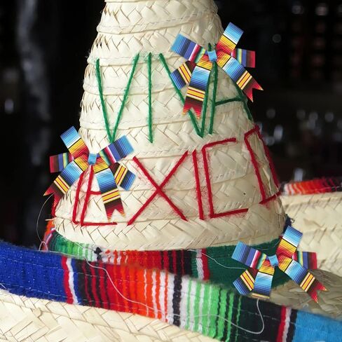 ALIBBON 4 لفات 20 ياردة 1 بوصة شريط Cinco de Mayo Ribbon Fiesta Ribbon المكسيكي Serape Ribbon لديكور الحفلات اليدوية اليدوية، شريط مكسيكي ملون من Grosgrain لتغليف الهدايا، مستلزمات صناعة الأقواس in Saudi Arabia