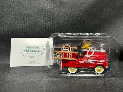 Hallmark QX5027 Kiddie Car Classics #2 Murray Fire Truck 1995 زخرفة تذكارية in Saudi Arabia