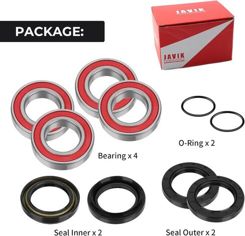 محامل العجلات الأمامية والخلفية لياماها الكركدن 450 الكركدن 660 الكركدن 700 2005-2013، OEM #93106-42800-00 93106-38800-00 93106-38047-00 in Kuwait