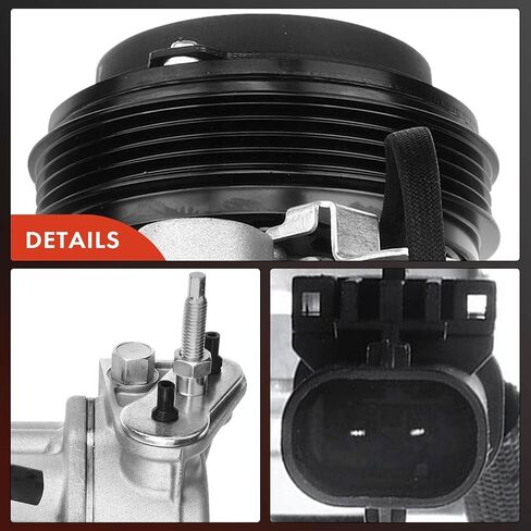 A-Premium Air Conditioner AC Compressor with Clutch Compatible with Cadillac Escalade ESV & Chevrolet Suburban Tahoe & GMC Yukon Yukon XL 2015-2020 in Saudi Arabia