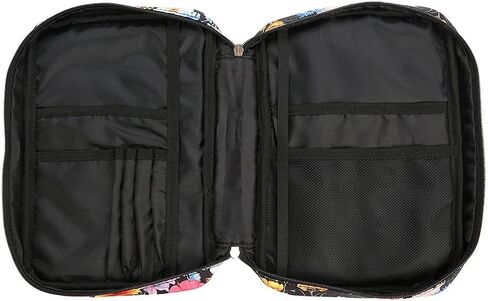 Bible Cover Carrying Book Case Church Bag Bible Protective with Handleand Zippered Back Pocket, Gift for Girls Women Mother Men Women Father Kids(White) in Kuwait