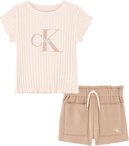 Calvin Klein Girls 2 Piece Short Set in Saudi Arabia