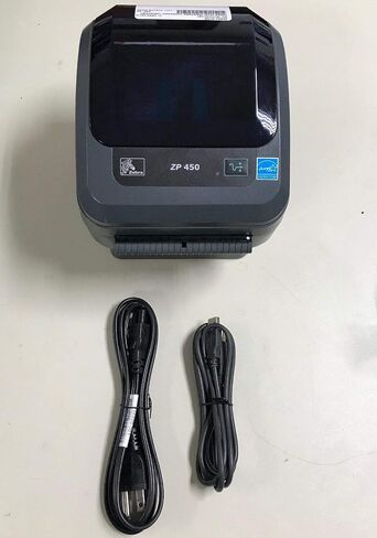 ZEBRA ZP 450 طابعة باركود حرارية أحادية اللون ZP450-0501-0006A (متجددة) in Saudi Arabia