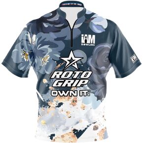 Logo Infusion Dye-Sublimated Bowling Jersey (Sash Collar) - I AM Bowling Fun Design 2062-RG - Roto Grip in Saudi Arabia