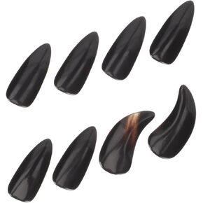 8 قطع من أعواد أصابع جوزينج للبالغين، أظافر جوزينج الطبيعية مع تصميم أخدود لتعزيز الصوت والأداء in Kuwait