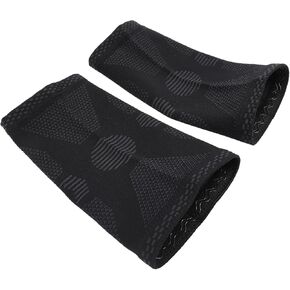 2Pcs Breathable Knee Protective Cushions Durable Support Sleeves for Running Basketball and Climbing Comfortable Elastic for Enhanced Joint Stability in Saudi Arabia