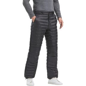 Tumjay Down Pants - Men's Winter Ultra Warm Loose Utility Puffer Pants, Insulated Outdoor Windproof Ski Snow Pants in Saudi Arabia