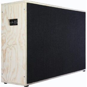 ATS Acoustics Studio Stacker محمول وقابل للتكديس مصيدة جوبو وباس مقاس 24 بوصة × 36 بوصة × 10 بوصة (وجه أسود/أسود، لمسة نهائية من خشب البتولا الطبيعي) in Kuwait