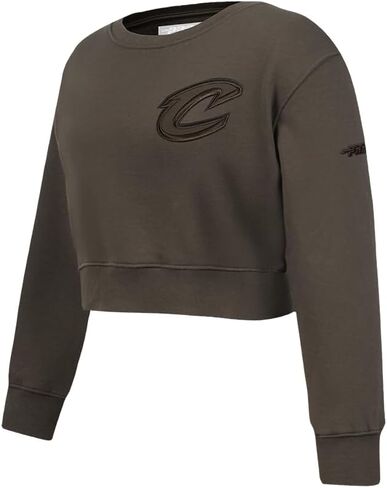 Pro Standard Big Girls NBA Neutral Fleece Crewneck Sweatshirt in Saudi Arabia