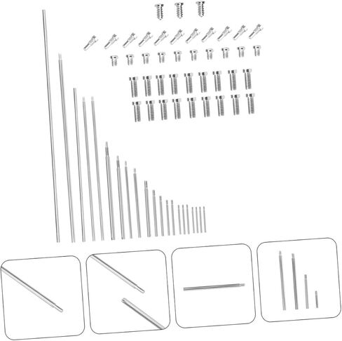 طقم إصلاح Oboe ملحقات أدوات النفخ الخشبية وعصي عمود ملولبة فولاذية ومسامير مدمجة للمبتدئين والموسيقيين المحترفين لصيانة وإصلاح الخيوط in Saudi Arabia