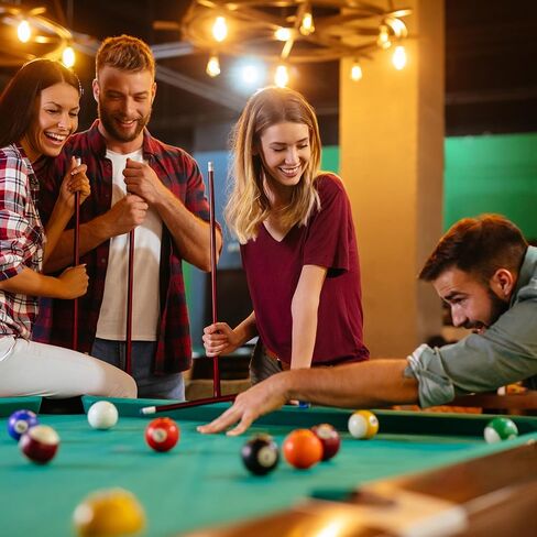 مفرش طاولة حمام السباحة من الصوف الصوفي بوزن 20 أونصة من Accuplay - مقطوع مسبقًا لطاولات 7/8/9 أقدام | 3 ألوان | حارس تفلون in Kuwait
