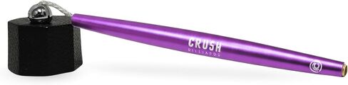 حامل طباشير ألومنيوم من Crush Billiards - علبة طباشير مثمنة لطباشير Predator 1080 - تصميم مطور بطول إضافي ووزن متوازن - ملحق بلياردو غير مغناطيسي للاعبي البلياردو والمحترفين in Kuwait
