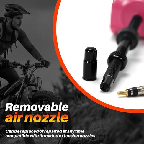 NPY 2 حزمة من الأنابيب الداخلية للدراجة 700C 18-32C، أنبوب خفيف الوزن من مادة TPU مع صمام بريستا معدني 45 مم/65 مم/85 مم، قلب قابل للإزالة لدراجات الطريق المقاومة لأنبوب الدراجة للطرق، جميع الطرق والدراجات الحصوية in Kuwait