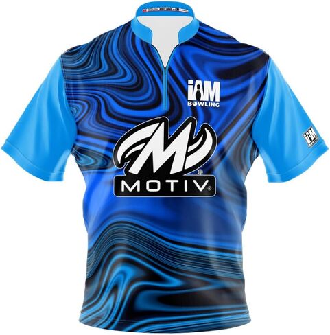 Logo Infusion Dye-Sublimated Bowling Jersey (Sash Collar) - I AM Bowling Fun Design 2035-MT - Motiv in Saudi Arabia