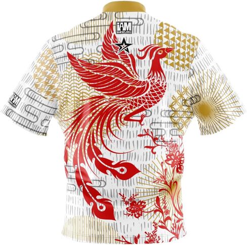 Logo Infusion I AM Bowling Jersey ياقة وشاح بأكمام قصيرة 2087-RG صنع في الولايات المتحدة الأمريكية ROTO Grip in Saudi Arabia