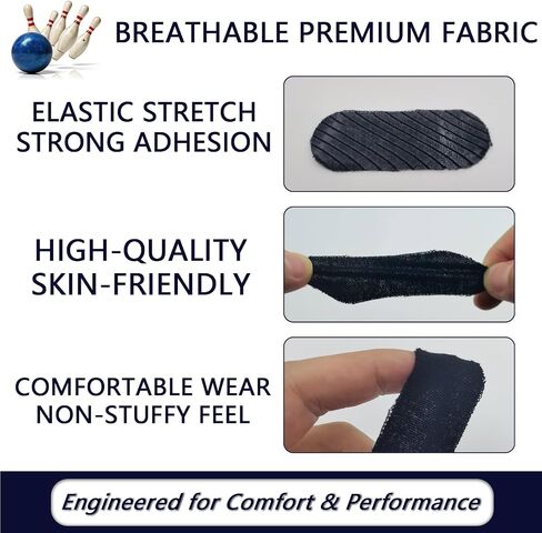 Thumb Tape – 3inch x1inch Finger Tape for Bowlers,Bowling Thumb Tape, Breathable Protective Bowling Accessories for Men & Women in Saudi Arabia