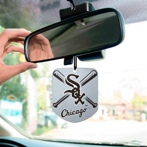 FANMATS MLB للجنسين - عبوة من قطعتين معطر هواء معلق للسيارة، تصميم الفريق - 3.5 بوصة × 3 بوصة in Saudi Arabia