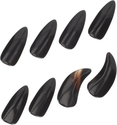 8 قطع من أعواد أصابع جوزينج للبالغين، أظافر جوزينج الطبيعية مع تصميم أخدود لتعزيز الصوت والأداء in Kuwait