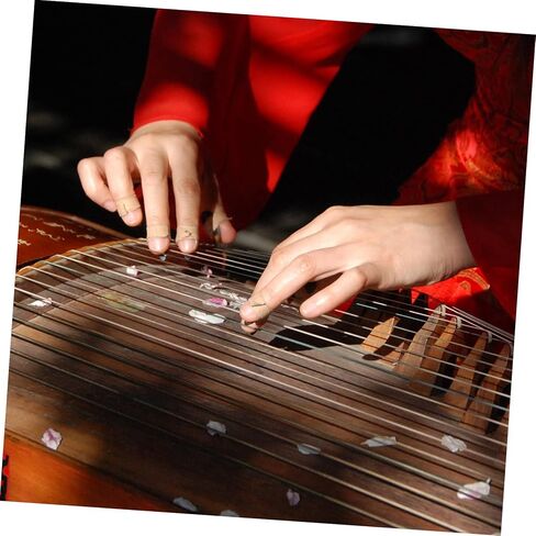 8 قطع من أعواد أصابع جوزينج للبالغين، أظافر جوزينج الطبيعية مع تصميم أخدود لتعزيز الصوت والأداء in Kuwait