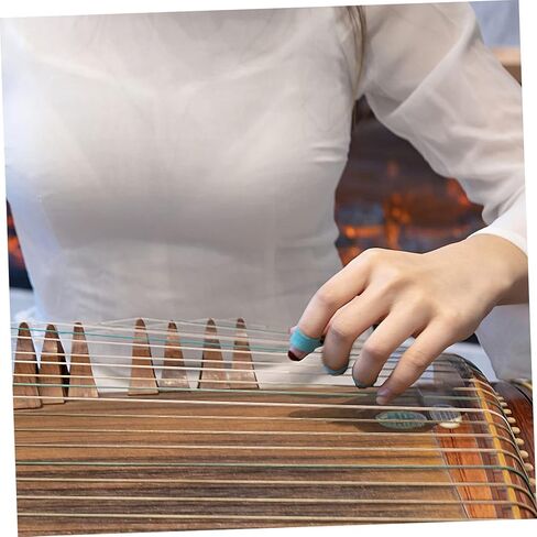 8 قطع من أعواد أصابع جوزينج للبالغين، أظافر جوزينج الطبيعية مع تصميم أخدود لتعزيز الصوت والأداء in Kuwait