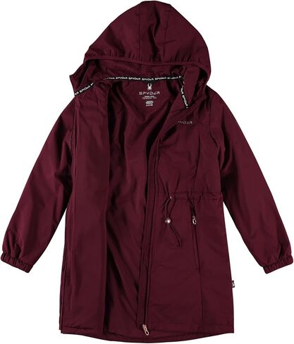 Spyder Womens Puffer Jacket - Long Length Midweight Wind and Water Resistant Outerwear - Insulated Puffer Jackets for Women in Saudi Arabia